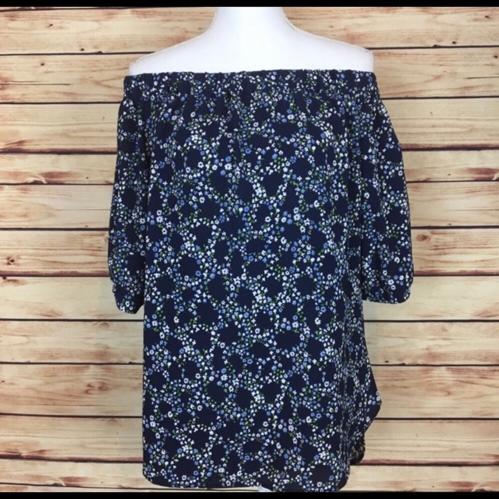 Michael Kors off the shoulder blouse